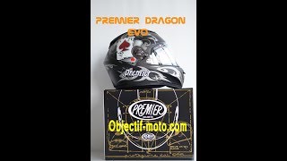 Casque intégral racing Premier Dragon Evo [upl. by Greabe]