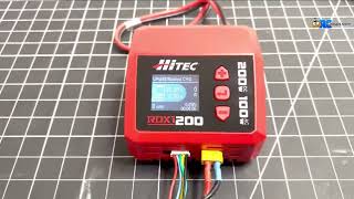 Hitec RDX1 200 Charger  RCGroups Quicklook [upl. by Ailekahs]