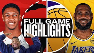 RAPTORS at LAKERS  FULL GAME HIGHLIGHTS  November 10 2024 [upl. by Germain]