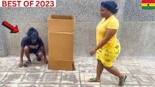 😂😂😂BEST OF 2023 SCARE PRANKS  Statue  Bushman  Gorilla Part 1 [upl. by Einolem]