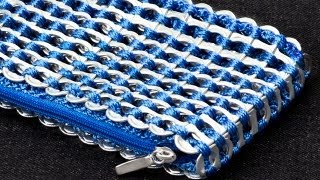 Escama Studio  Recycled Pull Tab Clutch [upl. by Atikkin23]