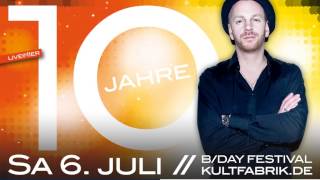 10 Jahre Kultfabrik  22 Clubs  4 Live Bühnen  1 Party  jetzt Tickets sichern [upl. by Eelidnarb641]