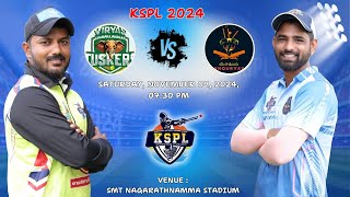 KSPL  2024  BENGALURU SHOURYAS VS CHAMARAJANAGARA TUSKERS  MATCH  16 [upl. by Fessuoy]