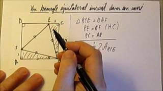 300 1SOlympiadesUn triangle équilatéral inscrit dans un carré [upl. by Akina]