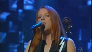 Neko Case ft The Sadies  Hold On Hold On Conan 2006 [upl. by Aynahs]