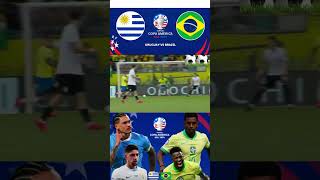 highlights Brazil 11 Uruguay [upl. by Halvaard]