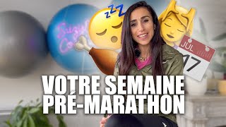 1 semaine avant marathon je vous dis tout [upl. by Esma]