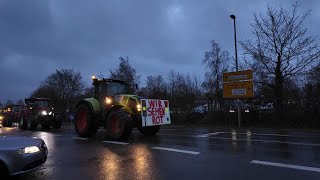 062 Bauern Demo Bad Saulgau 4K am 21122023 [upl. by Acinoed817]