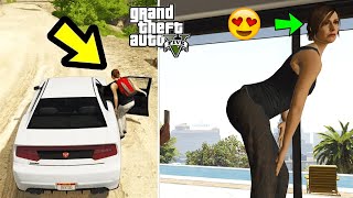 Secret Way To Get Girlfriend in GTA 5 Story Mode Franklin And Ursula [upl. by Dahc461]