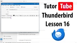 Thunderbird  Lesson 16  Delete Permanently Delete and Restore Email [upl. by Bernhard9]