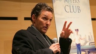 Matthew McConaughey On Starting Out [upl. by Waldemar]