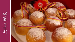 OfenKrapfen  ohne Frittieren  Krapfen quotlightquot  Faschingskrapfen [upl. by Furiya807]