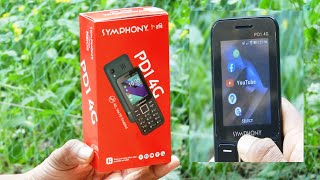 Symphony PD1 4G  WiFi Hotspot YouTube Whatsapp Facebook  সেরা বাটন ফোন Full Review [upl. by Mistrot913]