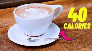 40 CALORIE HOT VANILLA LATTE Low calorie drinks [upl. by Johnathon]