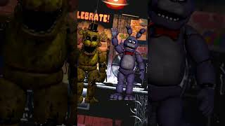 fnaf Golden Freddy VS Freddys shadow [upl. by Demona]