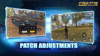 Patch Adjustments  New Update  Garena Free Fire MAX [upl. by Enileqcaj]