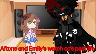 The aftonsEmily’s react to cc’s past life comment which afton or Emily I should do next [upl. by Hsakiv]