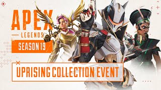 quotUPRISINGquot Collection Event All Skins  Apex Legends Season 19 [upl. by Aynav]