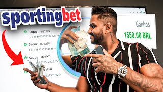 TUTORIAL COMPLETO PARA INICIANTES NA SPORTINGBET [upl. by Eneleahs853]