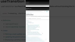 React hook  useTransition [upl. by Kendyl465]