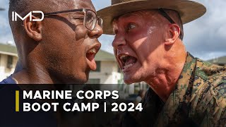 Marine Corps Boot Camp  San Diego  Recruit Training [upl. by Lauri]