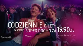 Bilet Super Promo w Multikinie Codzienne seanse za 1990 zł [upl. by Lindeberg]