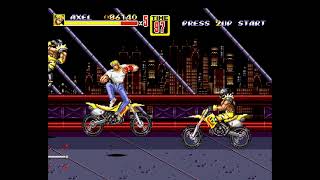 Streets of Rage 2 Stage 2 Playthrough  Sega Megadrive [upl. by Adelaja]