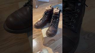 Red Wing Iron Ranger 8111 shorts redwing ironranger leather boots [upl. by Avelin305]