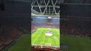 GalatasarayBeşiktaşWar Chant ve Atkı Şovu galatasaray cimbom football hedef25 [upl. by Land337]