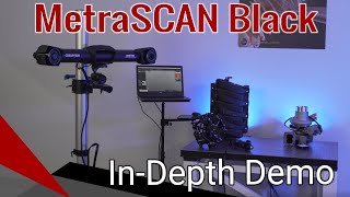 NEW  Creaform MetraSCAN Black  InDepth Demo [upl. by Jodoin374]