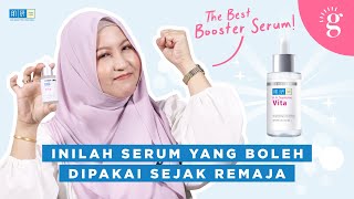 CiriCiri Serum Yang Boleh Dipakai Sejak Remaja  Review HA Hada Labo Supreme Vita Booster Serum [upl. by Jenei]