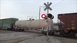 CR 381 Railroad Crossing near Hillsboro AL [upl. by Xerxes]