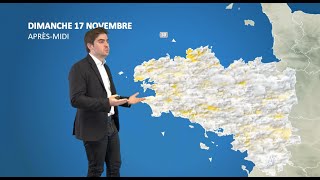 Bulletin météo pour le dimanche 17 novembre 2024 [upl. by Mchugh953]