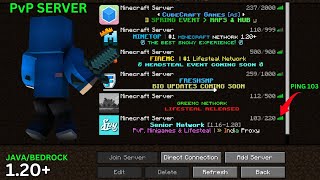 TOP 5 PVP SERVER FOR TLAUNCHER CRACKED 120 [upl. by Izmar468]