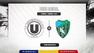 LIVE  FC Universitatea Cluj  Kocaelispor meci amical [upl. by Sinegra]