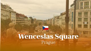 Reconstruction of Wenceslas Square  Prague [upl. by Anh]