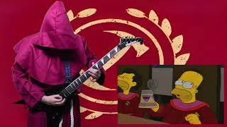 The Simpsons  We do heavy metal cover [upl. by Ocir75]