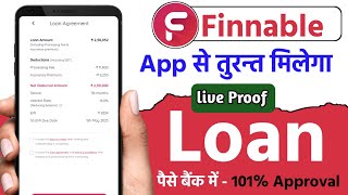 finnable app se loan kaise le 2024  finnable loan apply  new loan app 2024 today  best instant [upl. by Eirod]