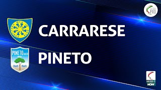 Carrarese  Pineto 11  Gli Highlights [upl. by Nidak]