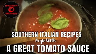 How to Make Tomato Sauce  Homemade Italian Tomato Sauce Recipe [upl. by Nuajed921]