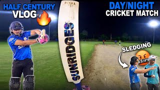 BATSMAN vs BOWLER FIGHT In Cricket Match🤬  ARYAMAN PAL Best Batsman😍  Day Night Cricket Match [upl. by Erdnaid992]