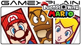 Photos With Mario  Game amp Watch 3DS eShop Gameplay [upl. by Docile]