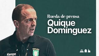 Rueda de prensa prepartido Helvetia Anaitasuna vs Ángel Ximénez Puente Genil [upl. by Sofko]