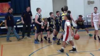 2016 12 04  Ian Bierbaum Buzzer Beater vs Guardian Angels [upl. by Odlaumor]