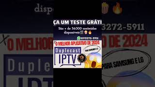 Novo Aplicativo de IPTV 2024  SEM TRAVAMENTOS  Duplecast Iptv duplecast iptv [upl. by Adnalay]