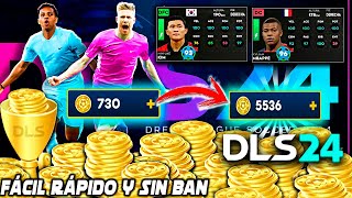 💲CÓMO ser quotMILLONARIOquot en DLS 24🤩  ⚡TENER MONEDAS FÁCIL Y RÁPIDO en DREAM LEAGUE SOCCER 2024 👀 [upl. by Oicapot]