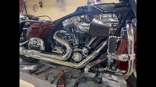 Harley Davidson Super thumpy big cam sound Forged 103” MR103 [upl. by Ierna492]