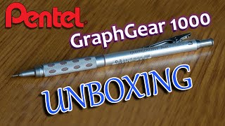 Pentel Graphgear 1000 Unboxing [upl. by Nitsraek]