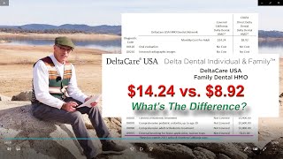 Comparing The 2 Delta Dental HMO Plans Premiums Costs and Coverage [upl. by Refotsirhc]