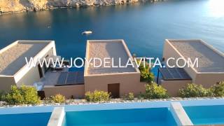 DAIOS COVE LUXURY RESORT amp VILLAS CRETE Deluxe Hotel Room Tour Video  Blog JoyDellaVitacom [upl. by Noedig]